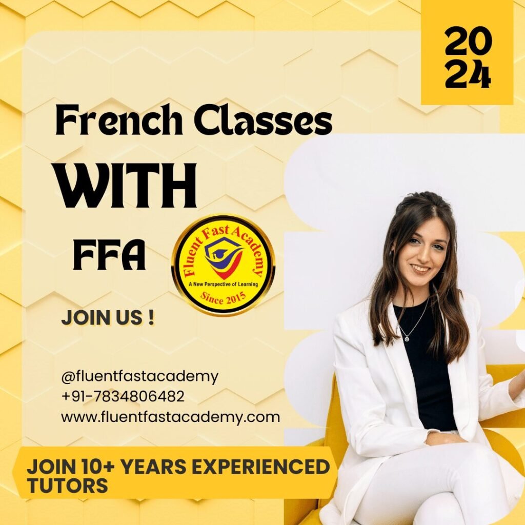 French Classes Online in India With Fluent Fast Academy